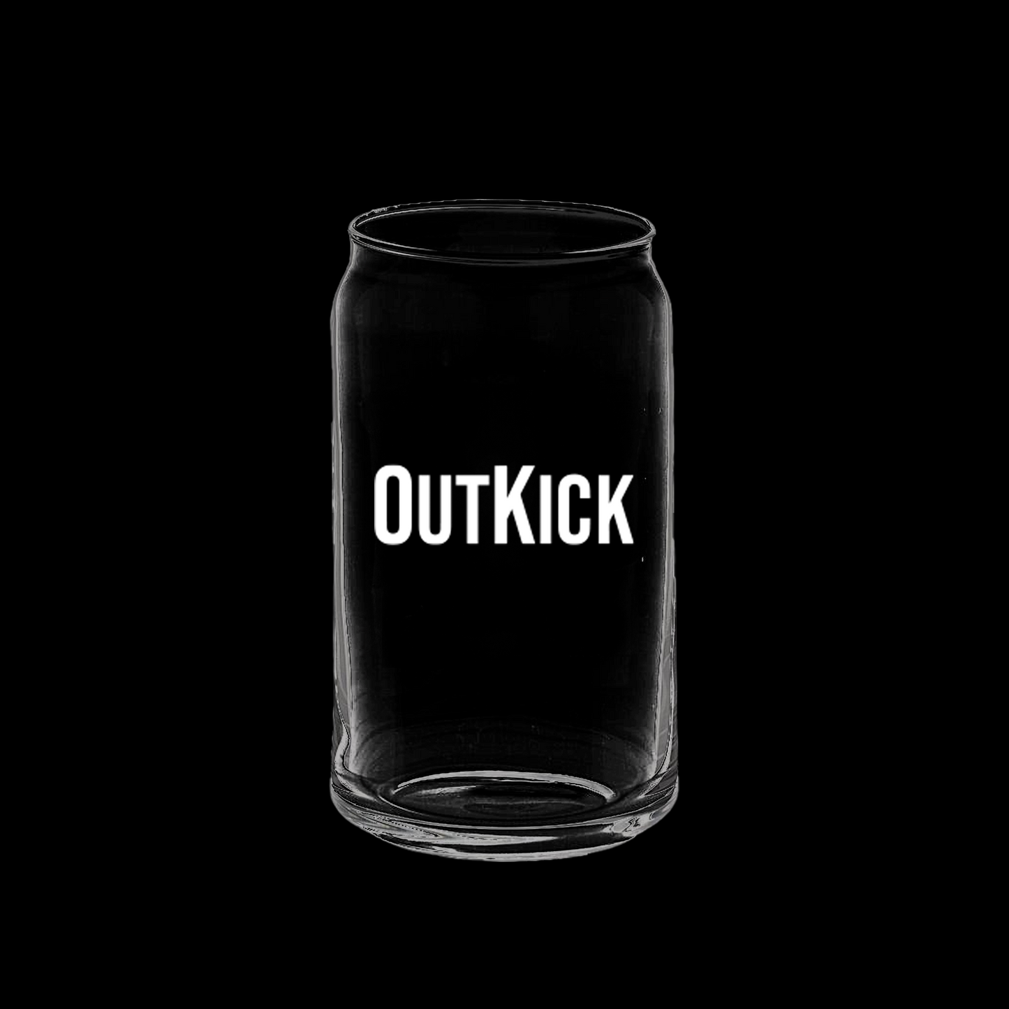 Outkick 16oz Soda Can Glass