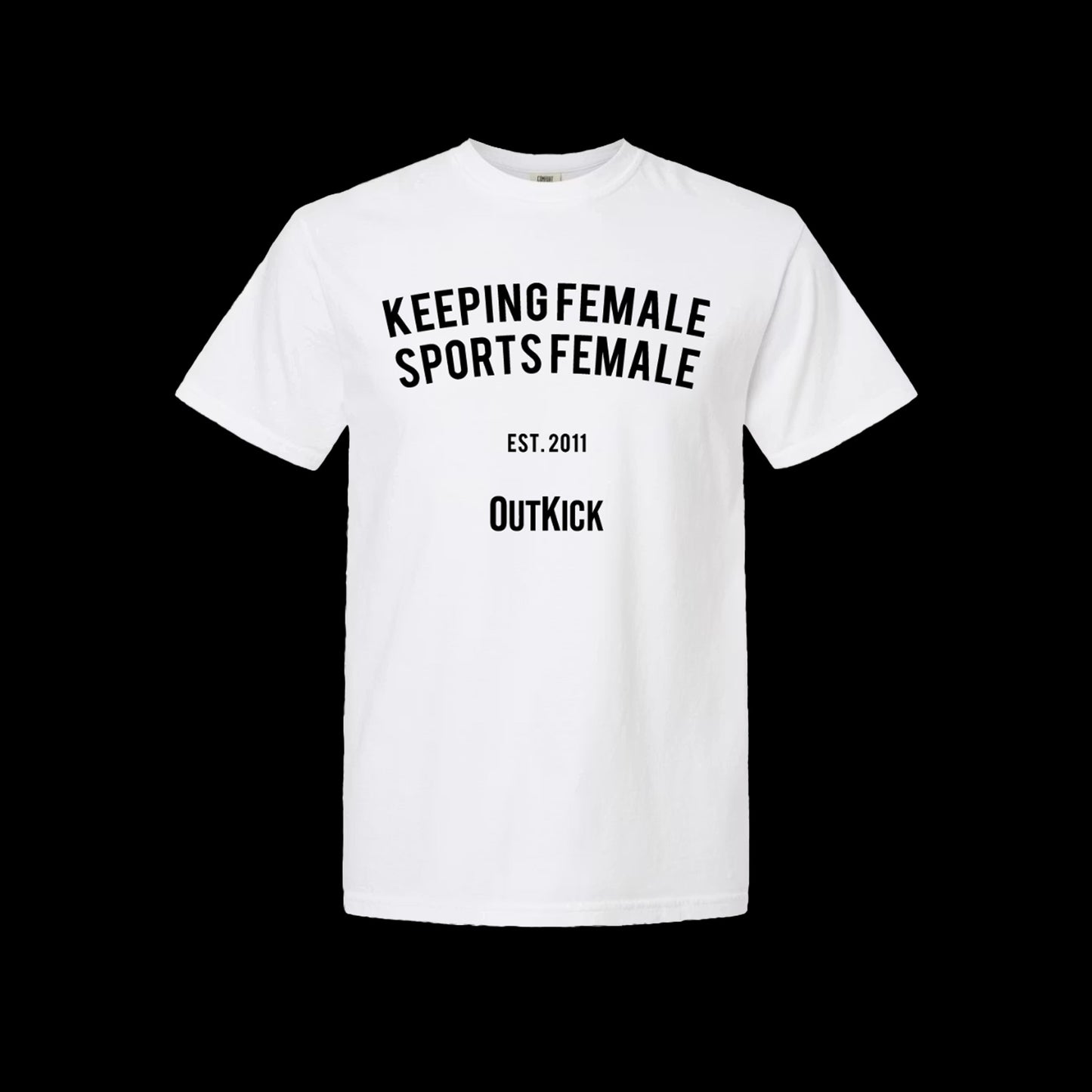 Keeping Female Sports Female Heavyweight Cotton Tee