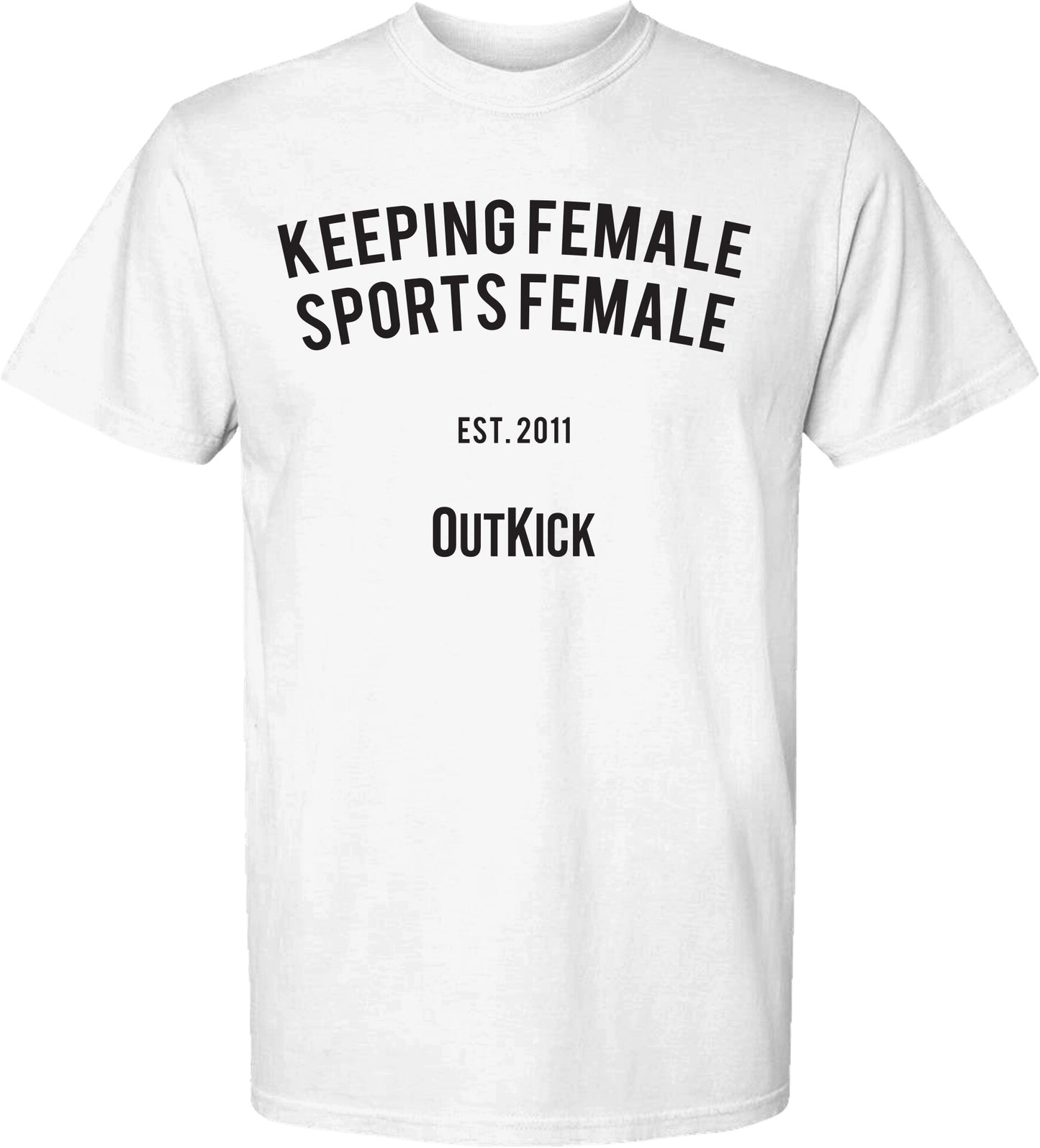Keeping Female Sports Female Heavyweight Cotton Tee