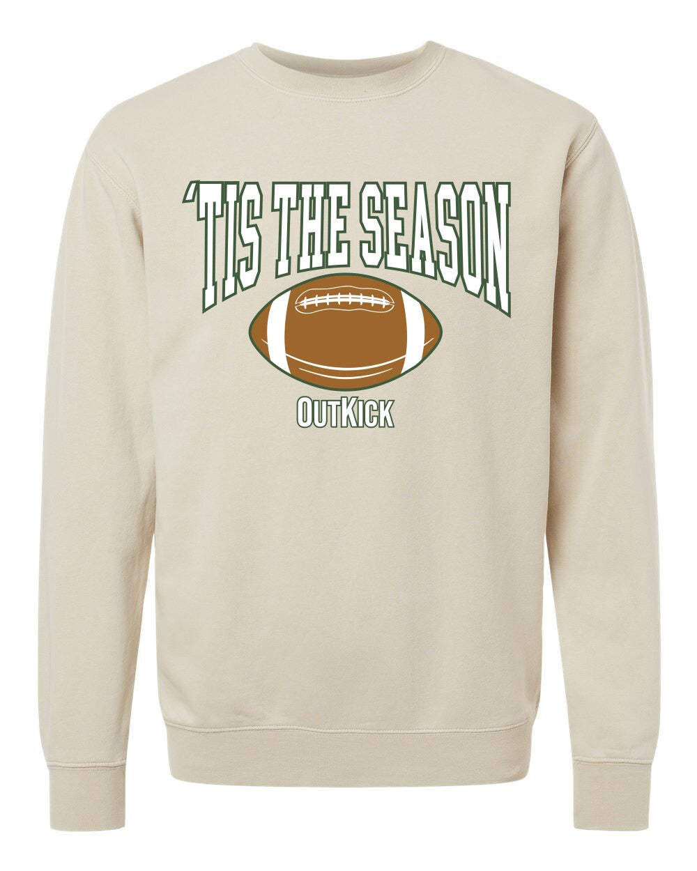 'Tis The Season Pigment-Dyed Crewneck