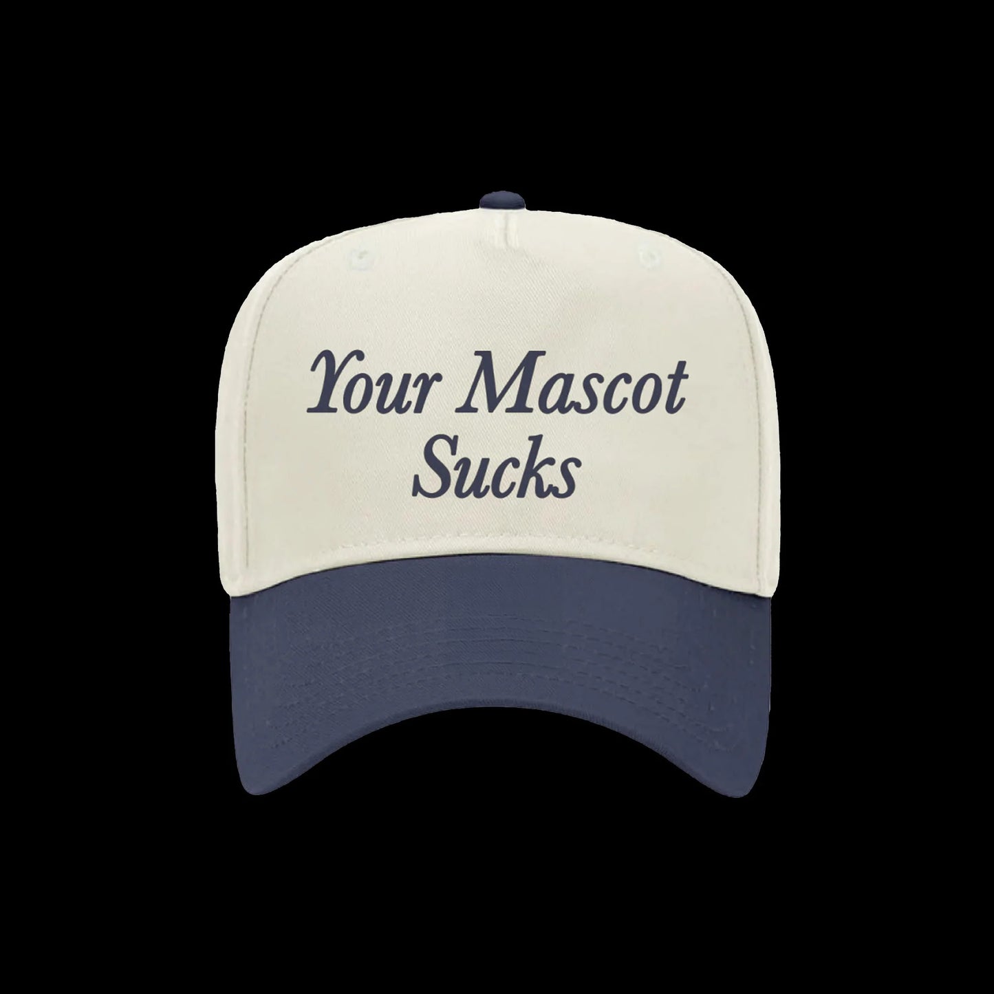 Your Mascot Sucks 5 Panel Mid Profile Baseball Cap