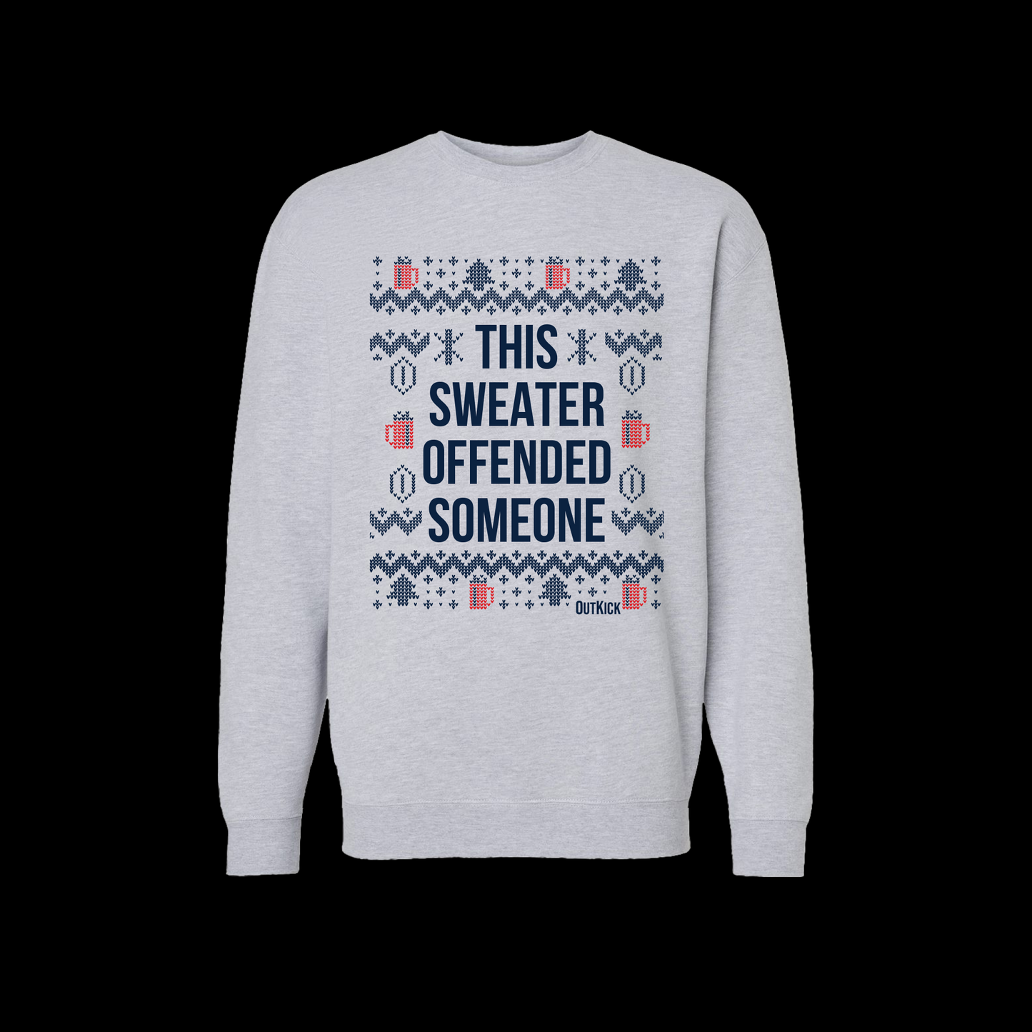 This Sweater Offended Someone Heavyweight Unisex Crewneck Sweatshirt