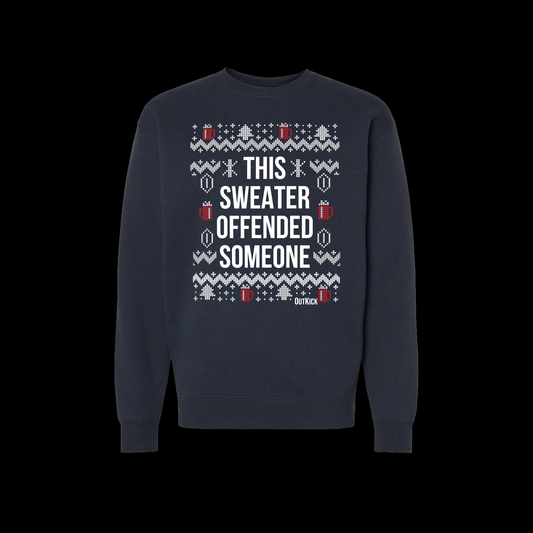 This Sweater Offended Someone Heavyweight Unisex Crewneck Sweatshirt