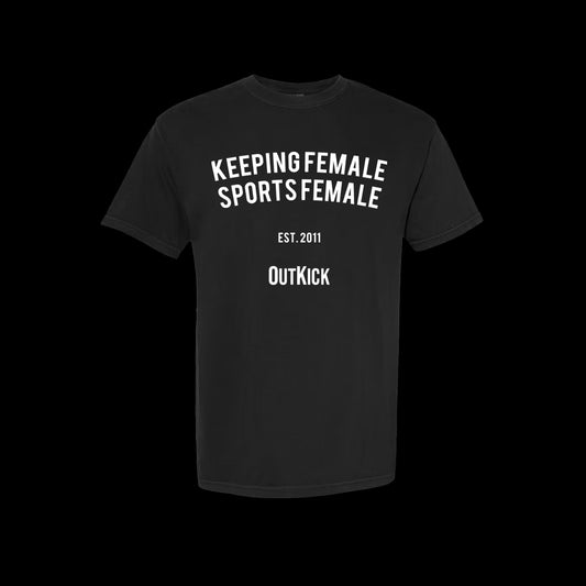 Keeping Female Sports Female Heavyweight Cotton Tee