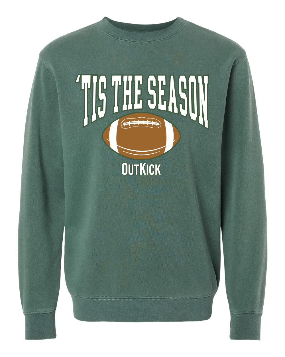 'Tis The Season Pigment-Dyed Crewneck